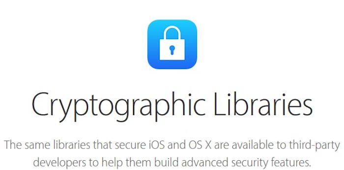 Apple hace públicas sus librerías criptográficas para mejorar la seguridad de las aplicaciones