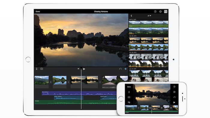 La edición a 4k en iMovie llega al iPad Air 2