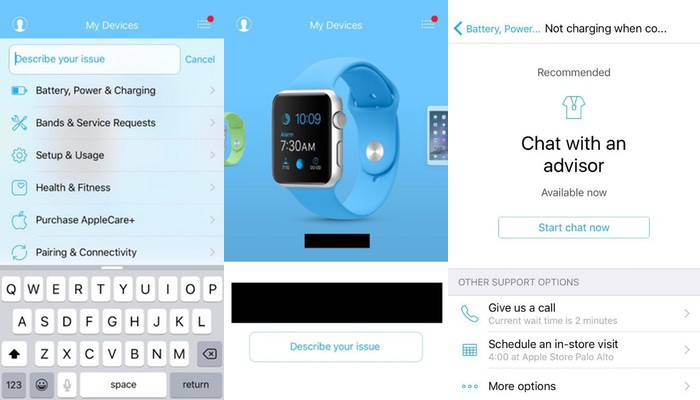 Apple trabaja en una nueva app de soporte técnico al usuario, que complementaría las Genius Bar