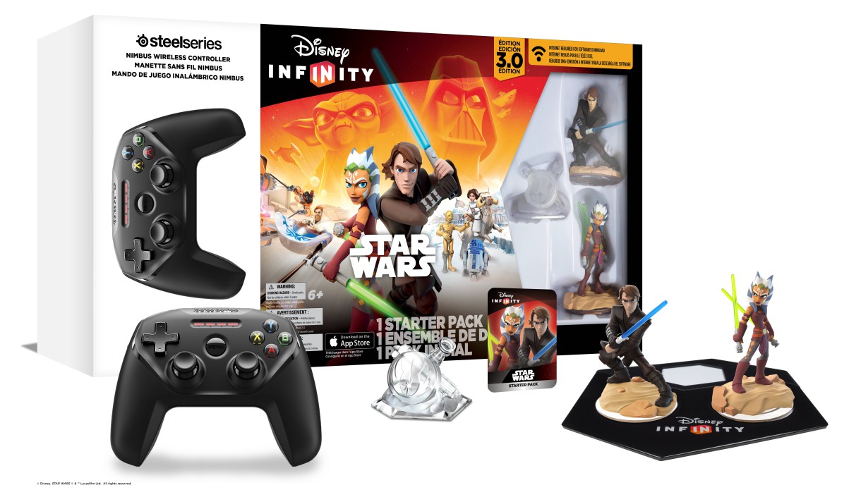 Disney lanza un pack exclusivo de Infinity 3.0 para el nuevo Apple TV con temática Star Wars