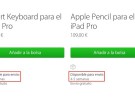 Apple reconoce que el Apple Pencil y el Smart Keyboard para iPad Pro son por ahora muy escasos