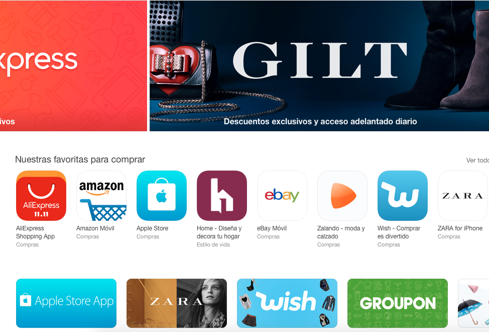 Vámonos de compras a la App Store (Y nunca mejor dicho)