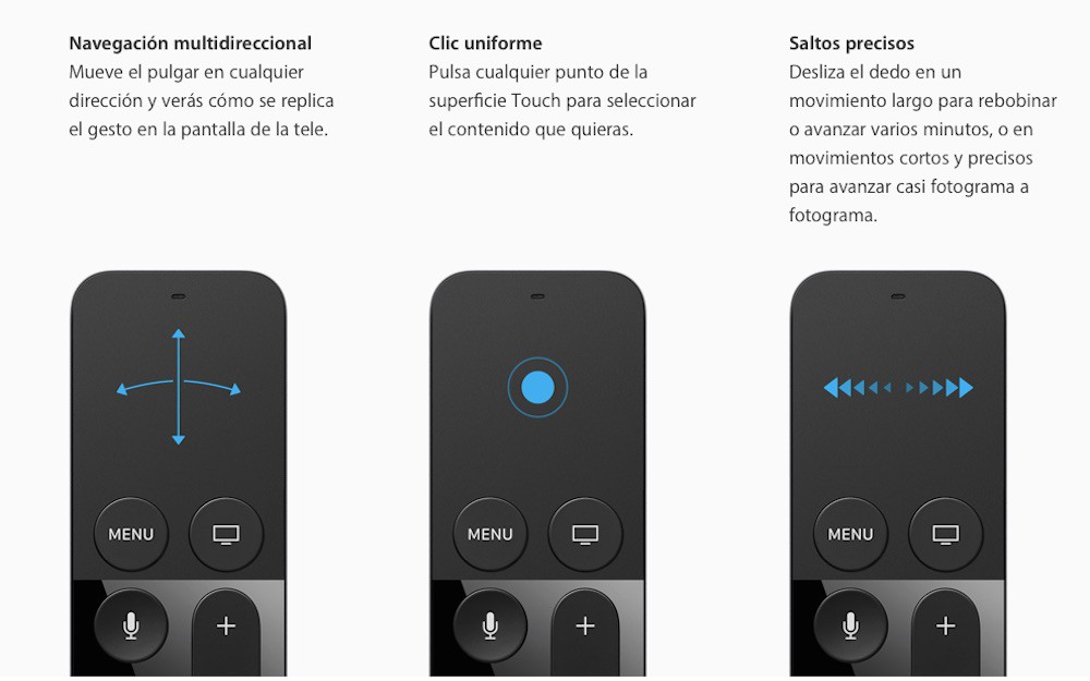 Algunas pegas del mando del nuevo Apple TV y sus posibles soluciones