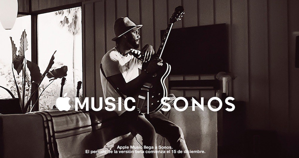 Apple Music llega a los altavoces Sonos a partir de este próximo 15 de diciembre