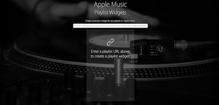 Ya es posible incrustar playlists de Apple Music en cualquier web