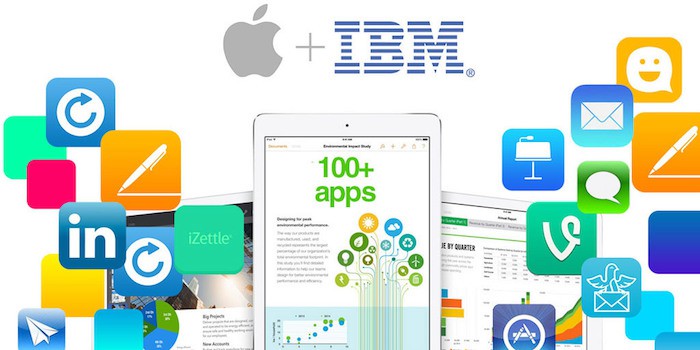 La asociación de Apple e IBM ya ha creado más de 100 apps en 14 industrias y 65 profesiones