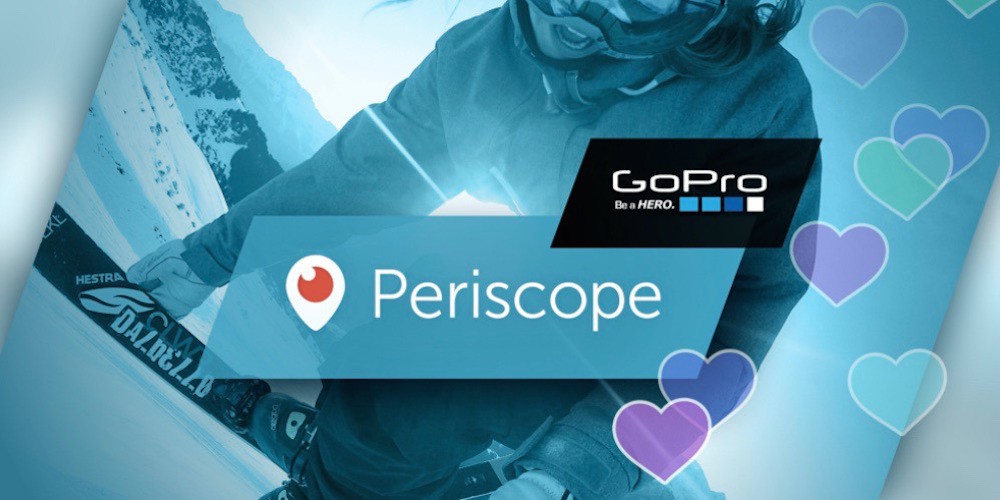¡Comienza la diversión! ya es posible usar una GoPro con Periscope para iPhone