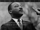 La página web de Apple rinde tributo a Martin Luther King