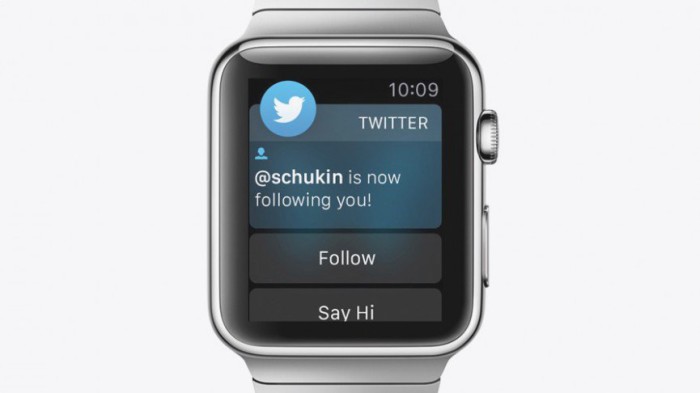 Twitter Apple Watch
