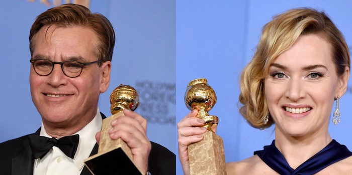 Kate Winslet y Aaron Sorkin ganan el Globo de Oro por su trabajo en Steve Jobs