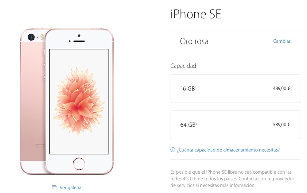 El iPhone SE y el nuevo iPad Pro estarán a la venta en España desde el próximo lunes