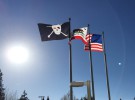 En el cuartel general de Apple han izado la bandera pirata en el 40 aniversario de la compañía