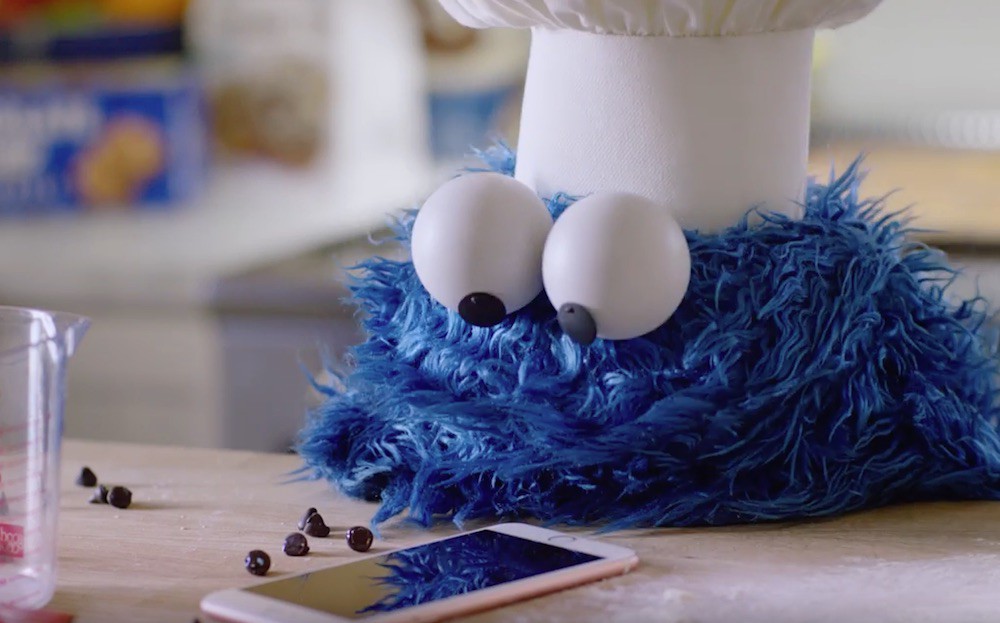 El Monstruo de las galletas vuelve en un nuevo anuncio de TV sobre Siri