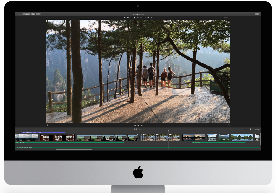 iMovie para Mac se actualiza para ser todavía más fácil de usar