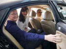 Tim Cook utiliza un coche de Didi Chuxing durante su visita a China