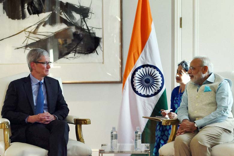 Tim Cook visitará India esta semana