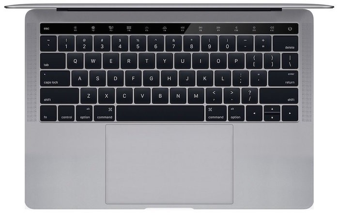 Así podría ser el nuevo MacBook Pro con pantalla OLED en el teclado