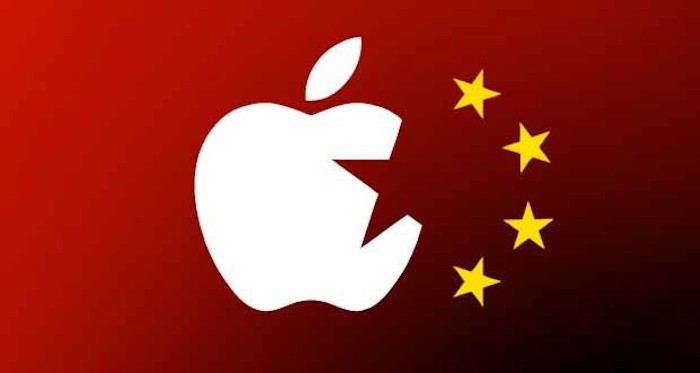 Apple demandada en China por mostrar imágenes de propaganda de guerra