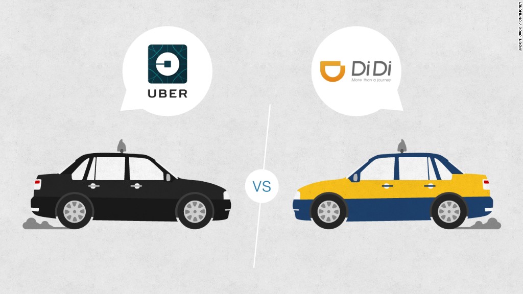 Uber y Didi Chuxing unen fuerzas en China (y eso que gana Apple)