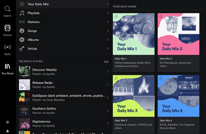 Spotify ofrecerá desde hoy listas de reproducción personalizadas para competir con Apple Music
