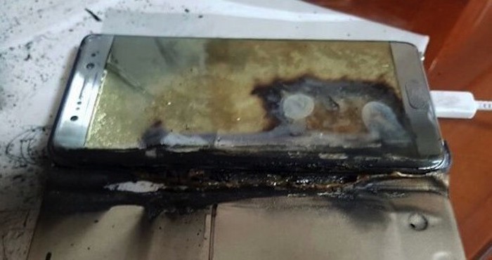 Samsung paraliza las ventas de su Galaxy Note 7 por riesgo de incendio en su batería