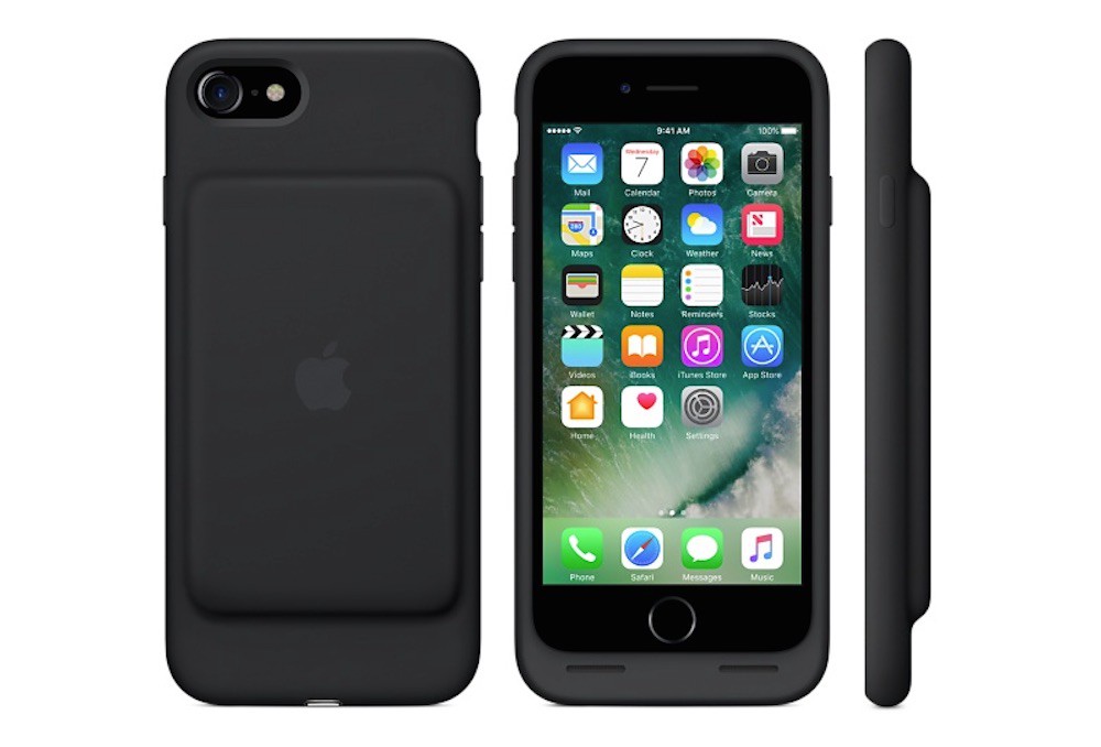 La funda Smart Battery Case para el iPhone 7 aumenta su capacidad de carga respecto a la del iPhone 6s