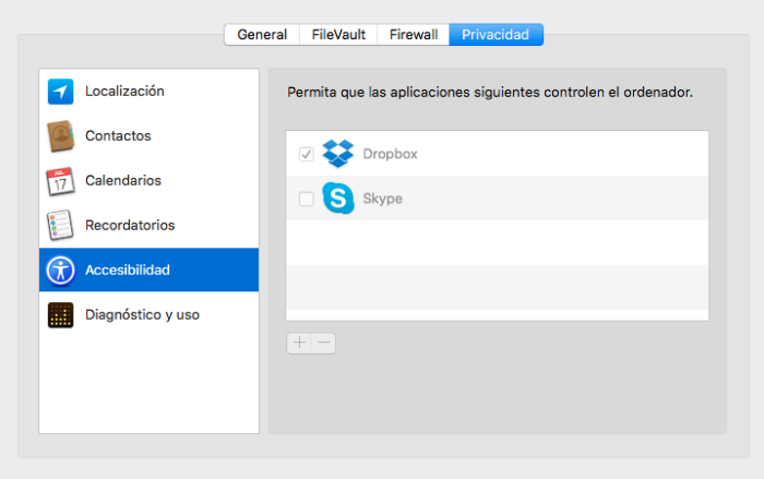 seguridad Dropbox