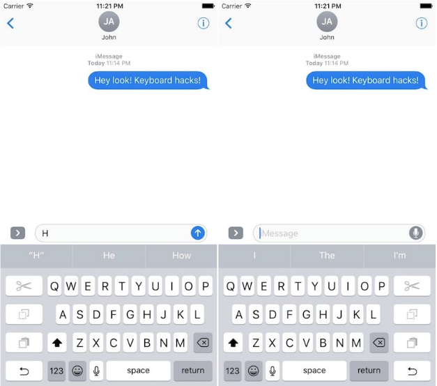 El simulador de iOS revela un nuevo teclado para el iPhone