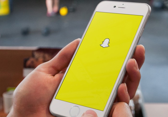 iPhoneSnapchat