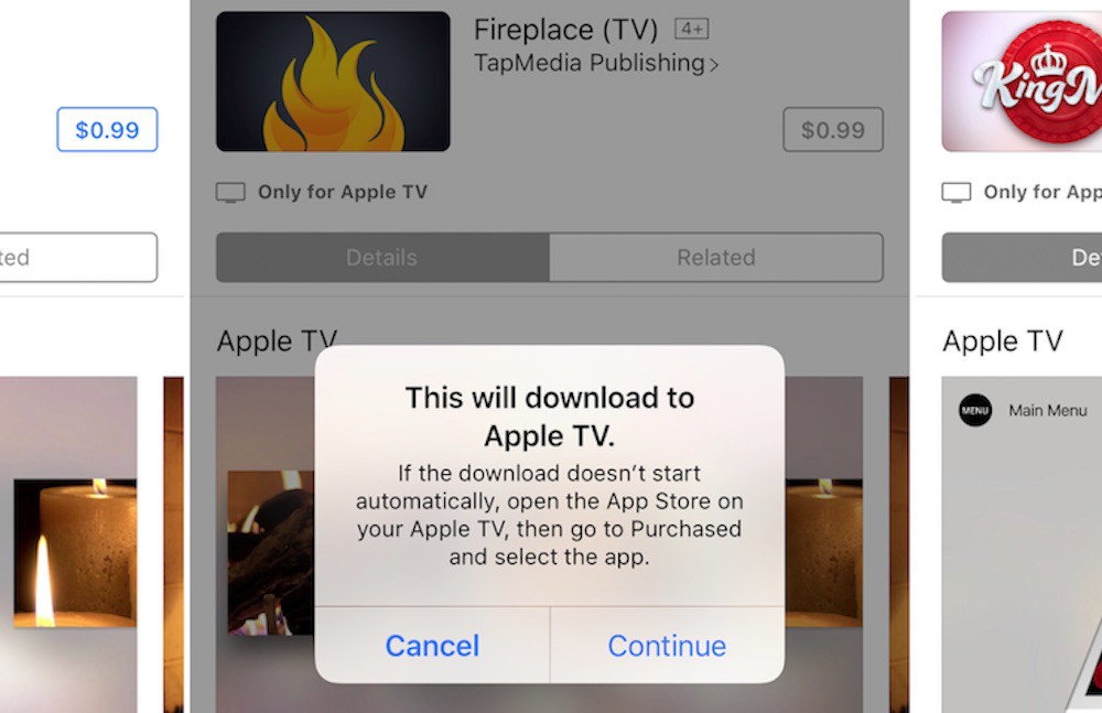 Ya es posible comprar aplicaciones para el Apple TV desde un iPhone, un iPad o un Mac