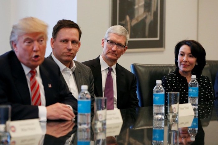 Así ha sido la reunión de Tim Cook con el Presidente Donald Trump