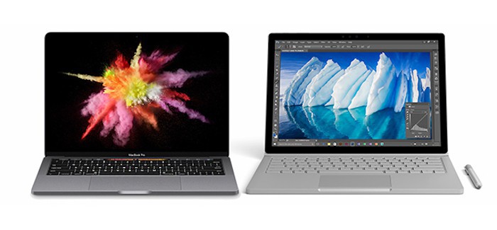 MacBook Pro vs Surface