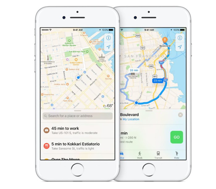 Apple utilizará drones para competir con Google Maps