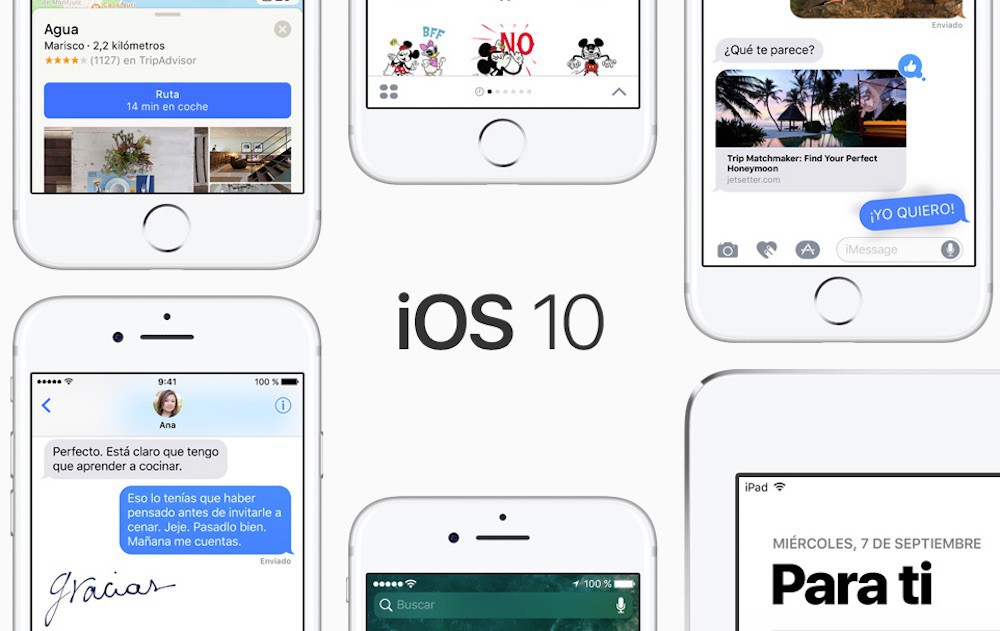 El 76 por ciento de los dispositivos iOS activos ya están actualizados a iOS 10