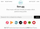 Comparte tu música sin importar la plataforma gracias a Son.gg