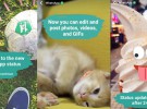 WhatsApp ya permite también desde hoy compartir Stories como en Snapchat