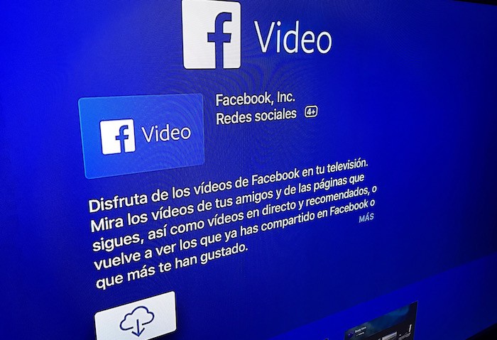 Facebook lanza oficialmente su aplicación de vídeo para el Apple TV de cuarta generación