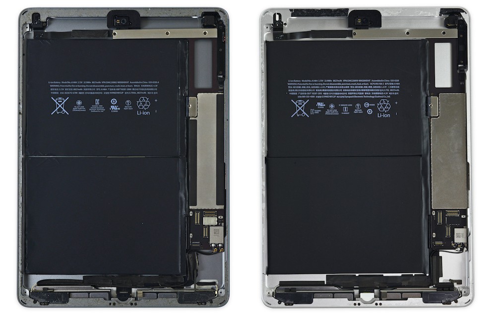 iFixit confirma lo que ya sabíamos: El nuevo iPad es un iPad Air con pequeños cambios