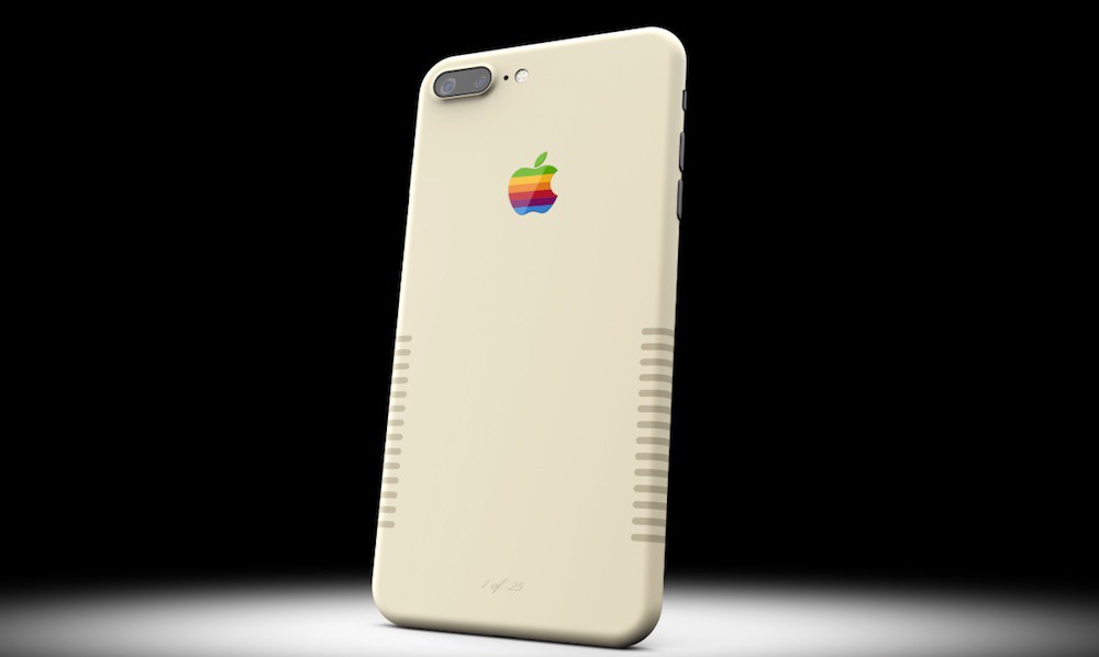 Colorware nos sorprende a todos con este impresionante iPhone 7 Plus Retro traído de los años 80