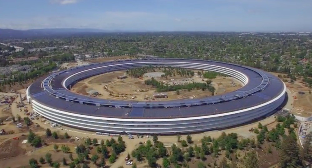 ¡Apple Park ya está casi listo! Nuevo vídeo a vista de drone