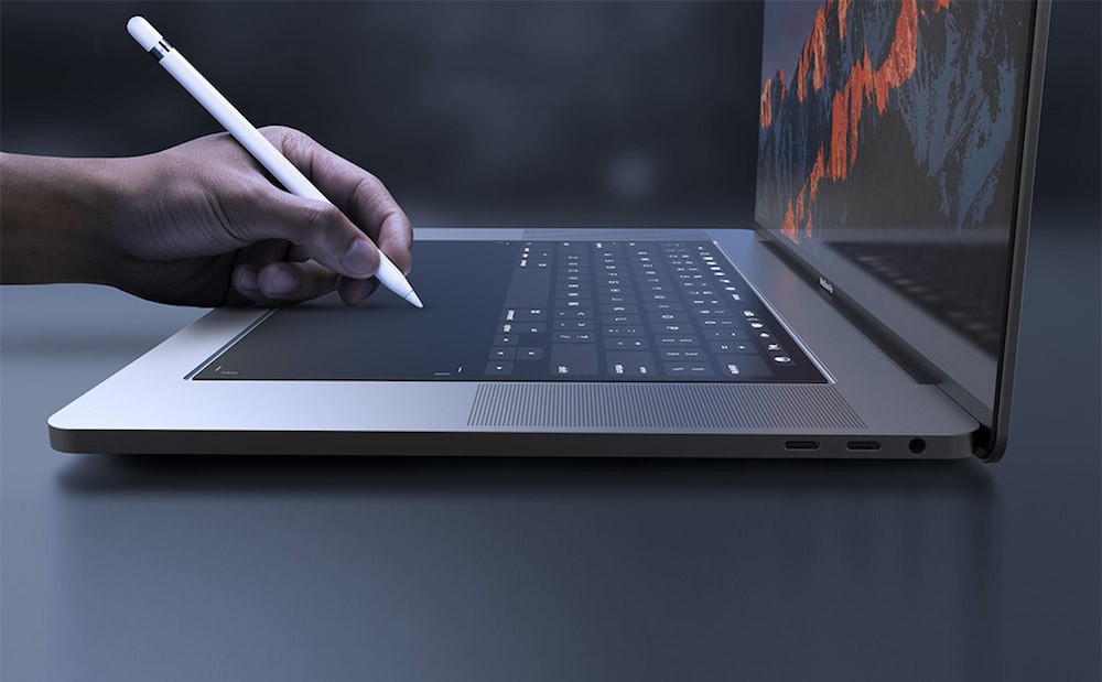 La Touch Bar se come al teclado ¿Podría este concepto hacerse realidad algún día?