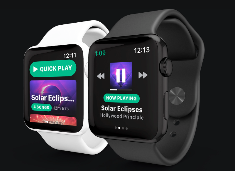 Spotify llega por fin al Apple Watch de la mano de Snowy