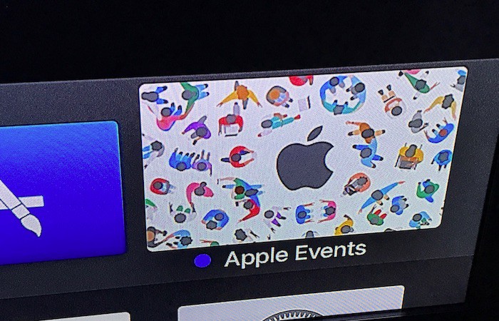 Apple actualiza su aplicación de eventos en el Apple TV para tenerlo todo listo para el 5 de junio