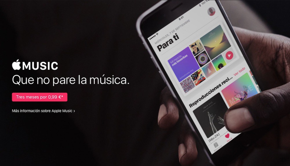 Apple pone fin en España a los 3 meses de prueba gratuitos de Apple Music