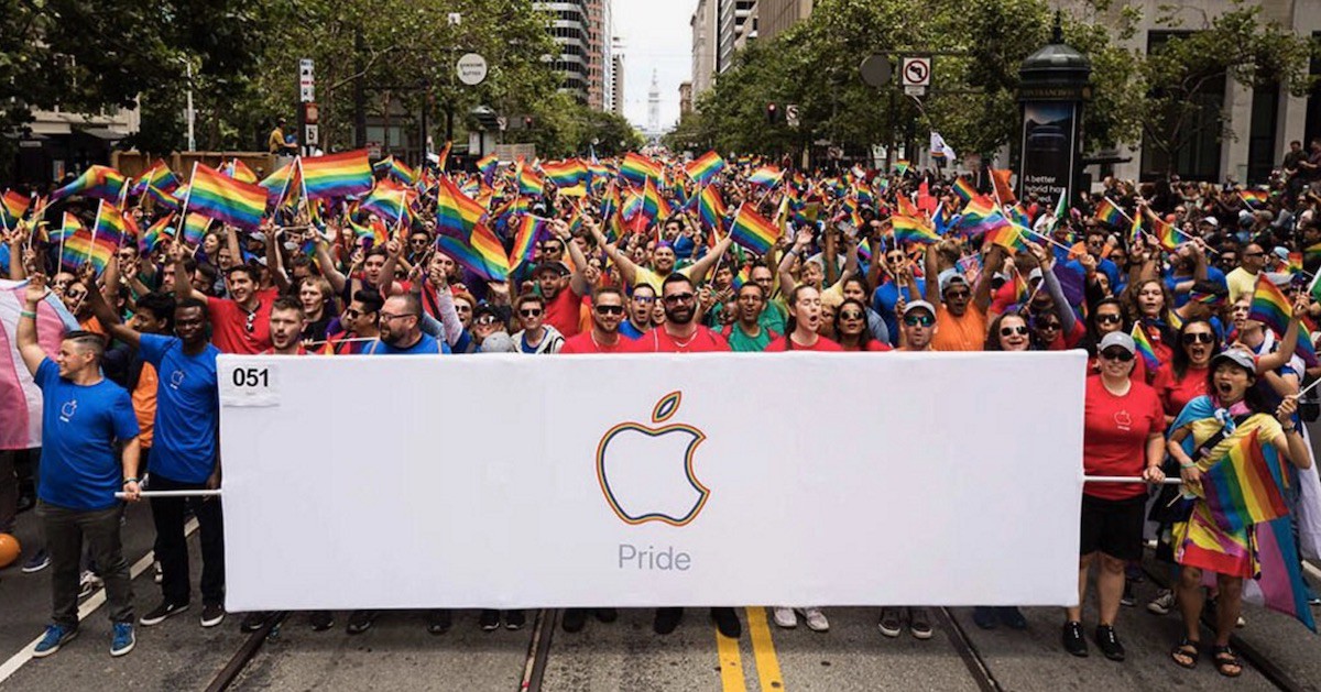 Apple, presente en la celebración del día del Orgullo en varias ciudades