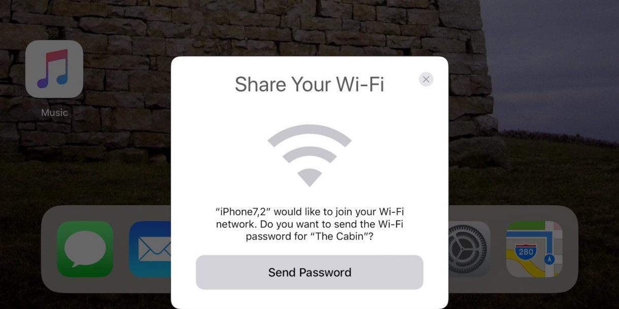 Conectarte al WiFi de un amigo es mucho más fácil con iOS 11