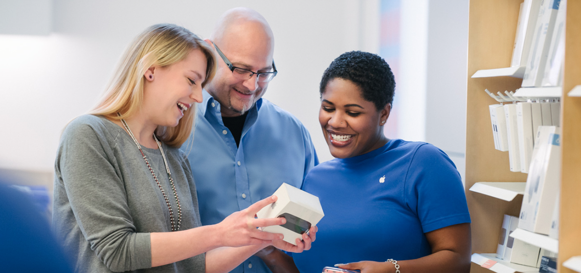 Las Apple Store estrenan nuevos puestos en sus plantillas