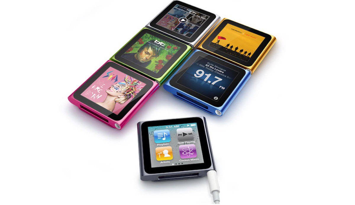 El iPod nano de sexta generación pasa a ser considerado obsoleto por parte de Apple