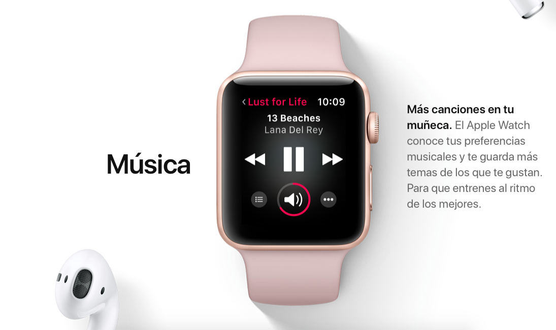 El Apple Watch se independiza más del iPhone con watchOS 4