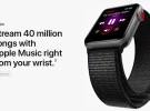 Streaming de Apple Music y otras mejoras en el Apple Watch Series 3 con watchOS 4.1 GM